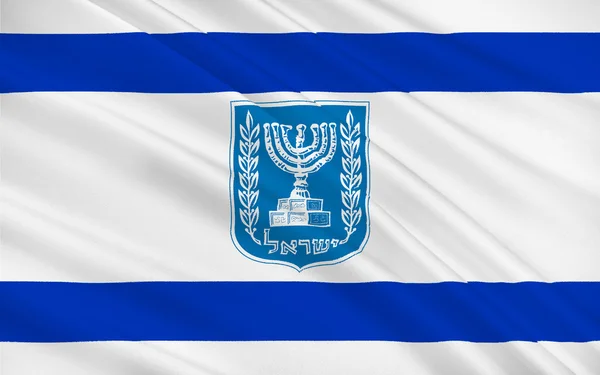 Bandeira de Israel — Fotografia de Stock