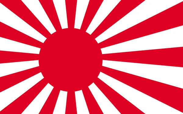 Flagge Japans — Stockfoto