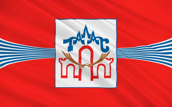 Bandera de la Provincia de Talas, Kirguistán —  Fotos de Stock