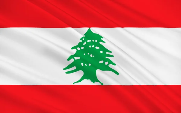 Drapeau du libanon — Photo