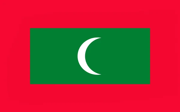 Flag of Maldives — Stock Photo, Image