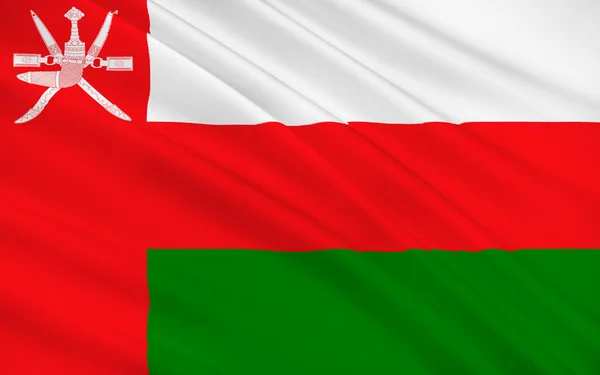 Flagge Omans — Stockfoto