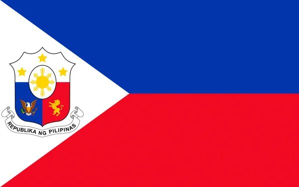 Drapeau des philippines — Photo