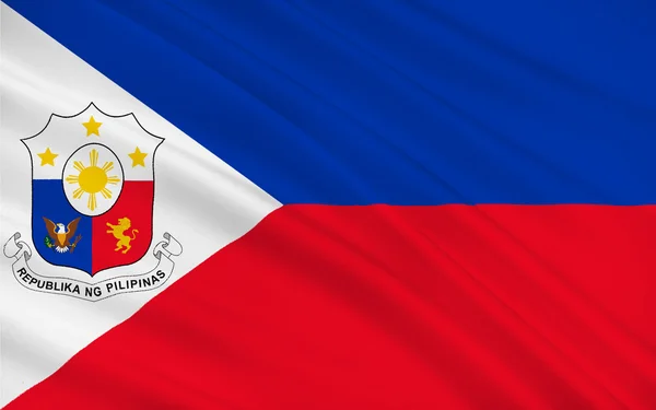 Bandera de philippines — Foto de Stock