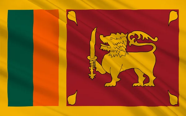 Flag of Sri Lanka — Stock Photo, Image