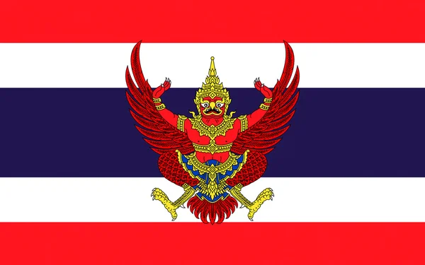 Flagge von Thailand — Stockfoto