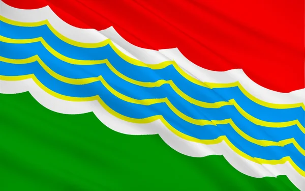 Flag of Tiraspol, Transnistria — Stock Photo, Image