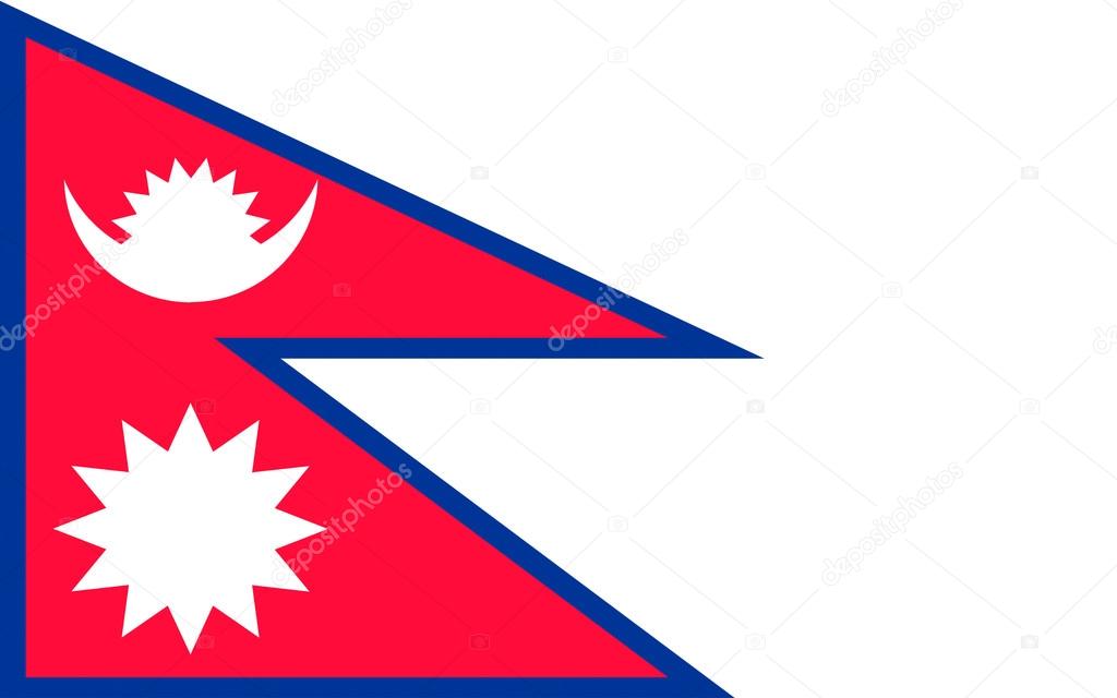 ネパールの旗 — ストック写真 © zloyel #114888106