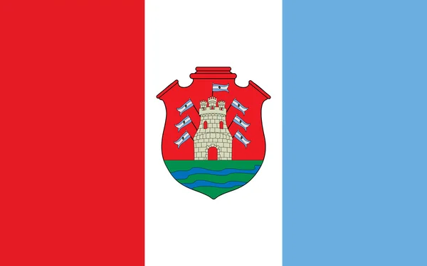 Флаг Кордовы - провинция Аргентины — стоковое фото