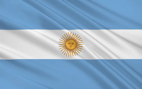 Bandera de Argentina, Buenos Aires —  Fotos de Stock