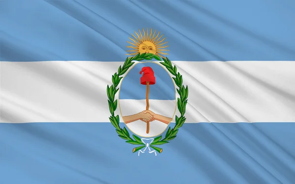 Argentína, Buenos Aires zászlaja — Stock Fotó