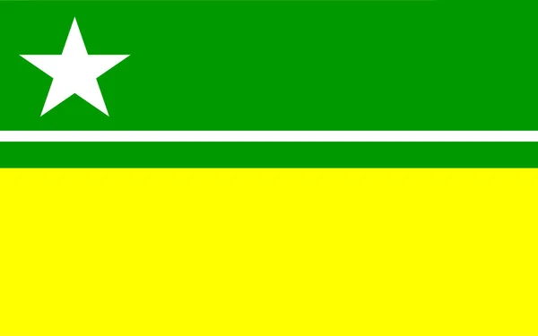 Flagge von boa vista in roraima, Brasilien — Stockfoto