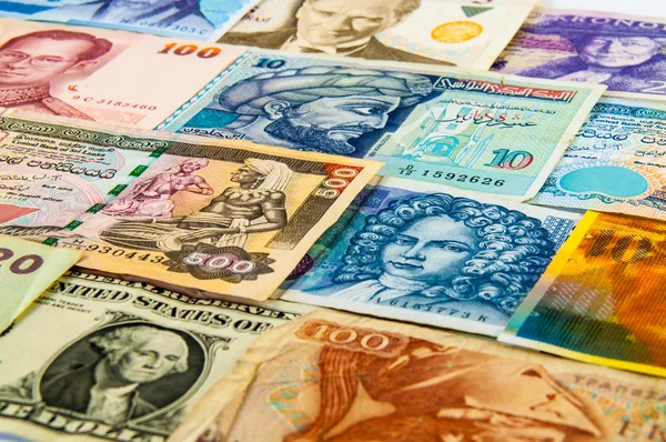 Portrety na banknoty — Zdjęcie stockowe