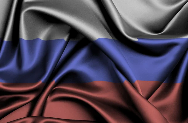 Vlag van Rusland — Stockfoto