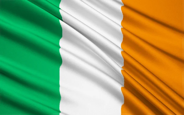 Flagge der Republik Irland — Stockfoto