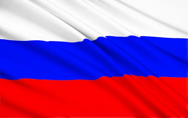 Vlag van Rusland — Stockfoto