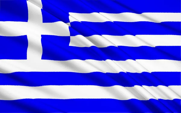 Bandera de Grecia — Foto de Stock