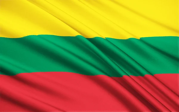 Vlag van Litouwen - Baltische Staten — Stockfoto