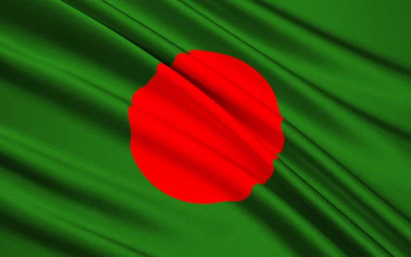 Bandeira de Bangladesh — Fotografia de Stock