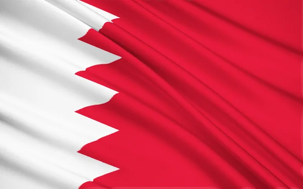 Bandera de Bahrain — Foto de Stock