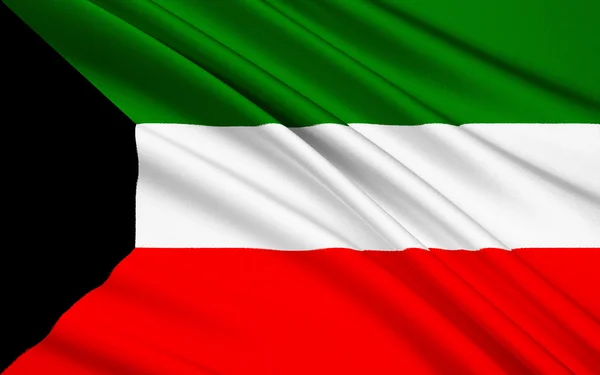 Bandera de Kuwait —  Fotos de Stock