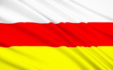 Osetya Cumhuriyeti bayrağı