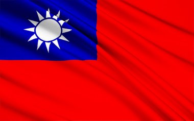 Çin - Tayvan bayrağı