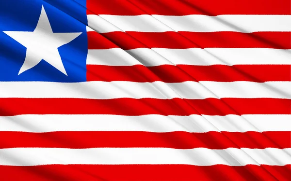 Flag of Liberia — Stock Photo, Image