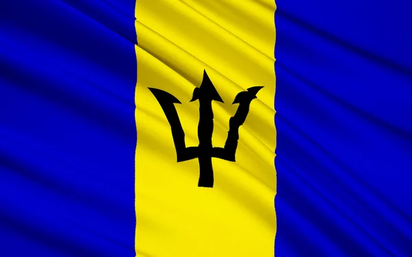 Bandiera delle Barbados, Bridgetown — Foto Stock