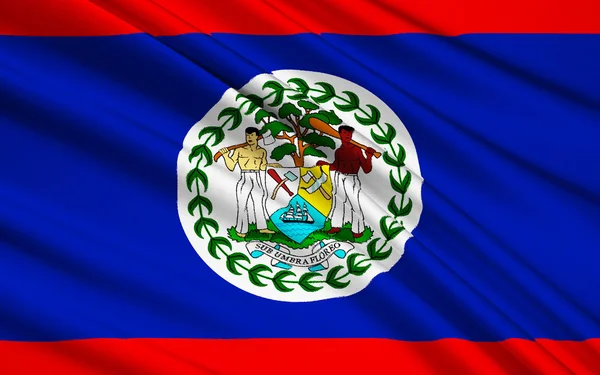 Bandera de Belize, Belmopan —  Fotos de Stock