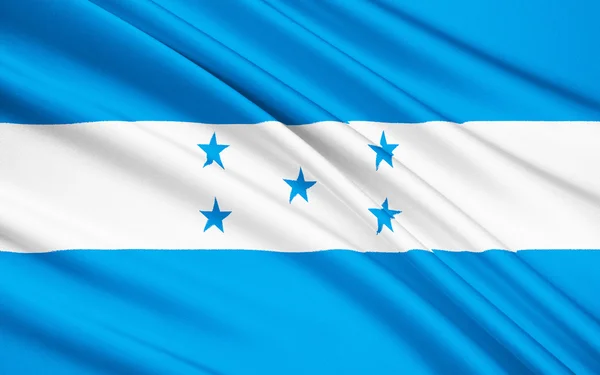 Flag of Honduras, Tegucigalpa — 스톡 사진