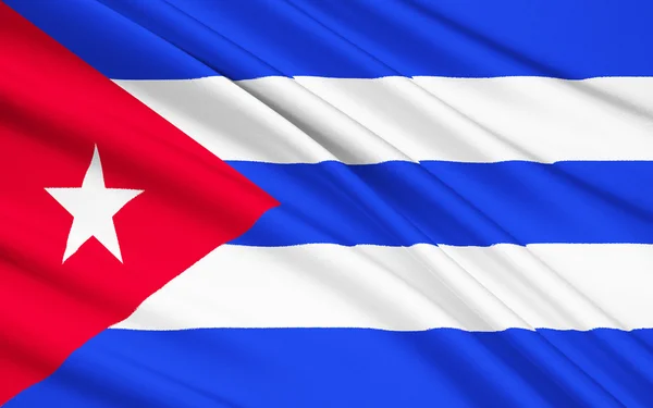 Flag of Cuba, Havana — Stock fotografie