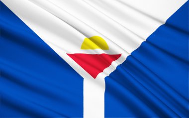 Flag of Saint Martin (France) - Marigot