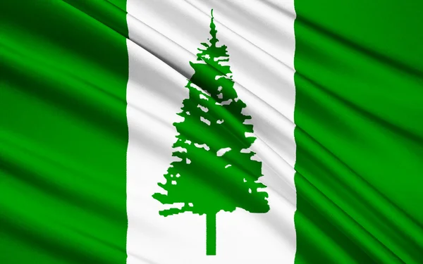 Flagge von norfolk island (australia) - kingston — Stockfoto