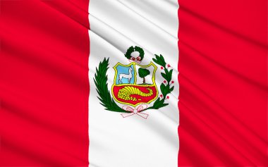 Lima Peru Cumhuriyeti bayrağı