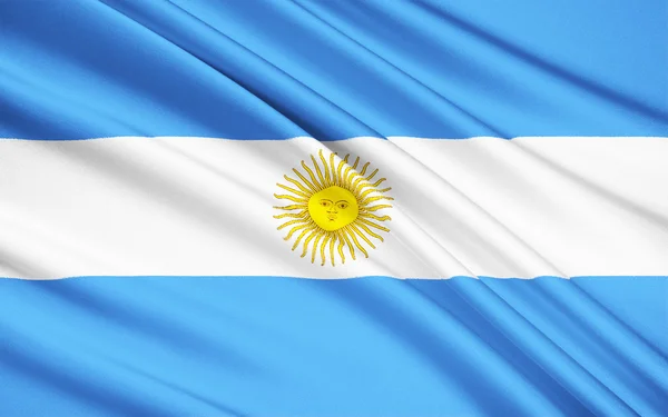 Bandera de Argentina, Buenos Aires —  Fotos de Stock