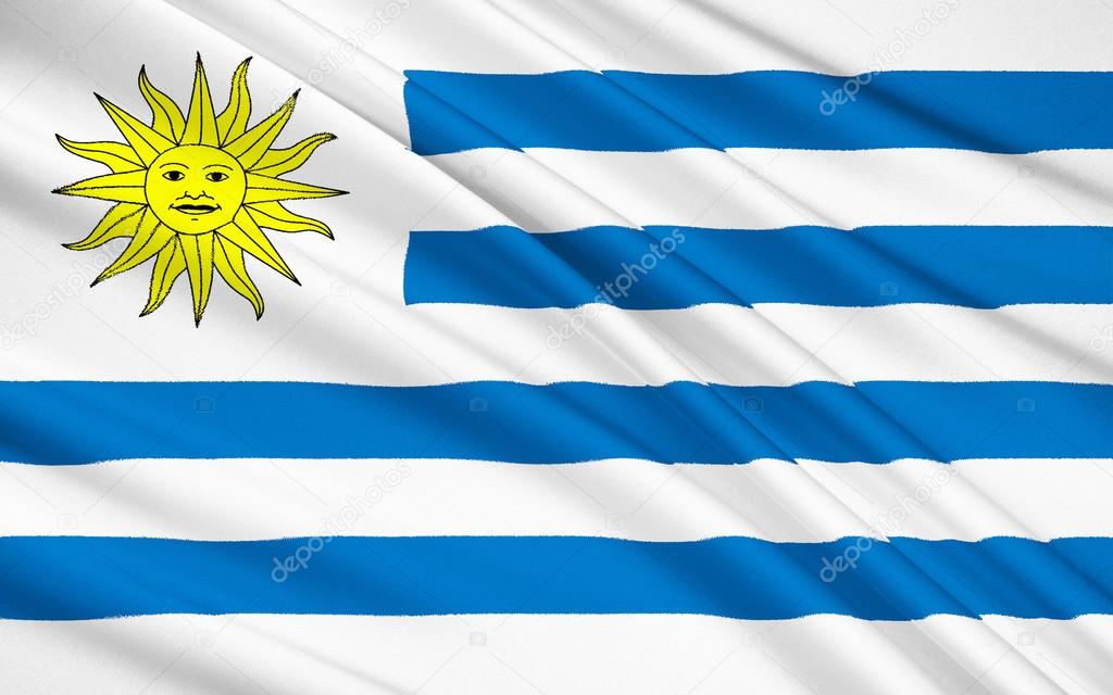 Flag of Eastern Republic of Uruguay, Montevideo