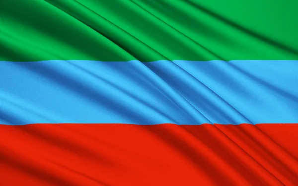 Bandera de Karelia, Federación Rusa — Foto de Stock