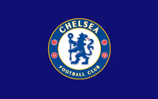 Drapeau club de football Chelsea, Angleterre — Photo