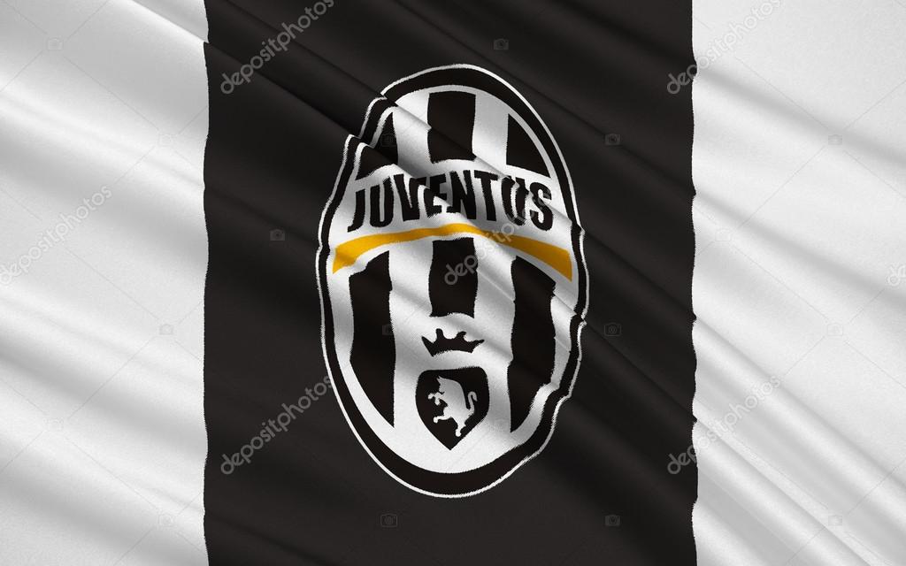 Bandiera Juventus, Italia — Foto Editoriale Stock © zloyel #88938978