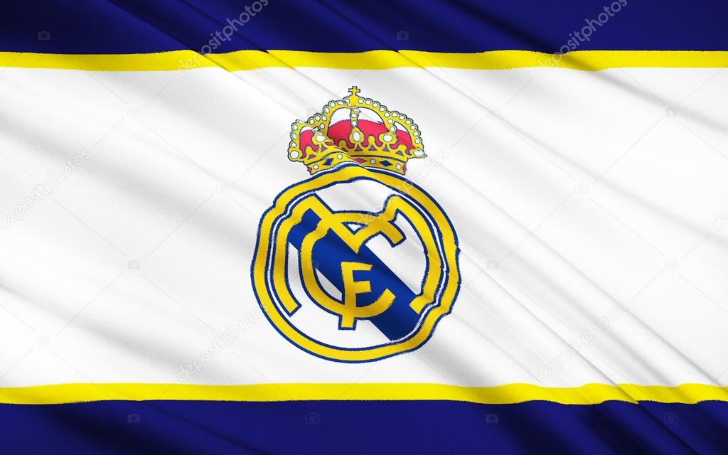 Flag football club Real Madrid, Spain Stock Illustration by ©zloyel  #88939030