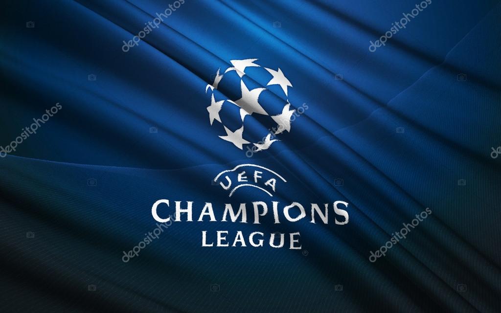 Champions League UEFA logo flag symbol icon Stock Photo - Alamy