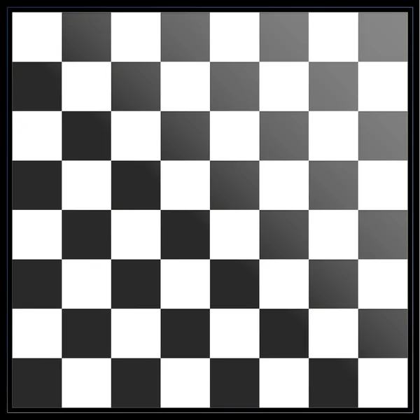 Černé a bílé šachovnice — Stock fotografie