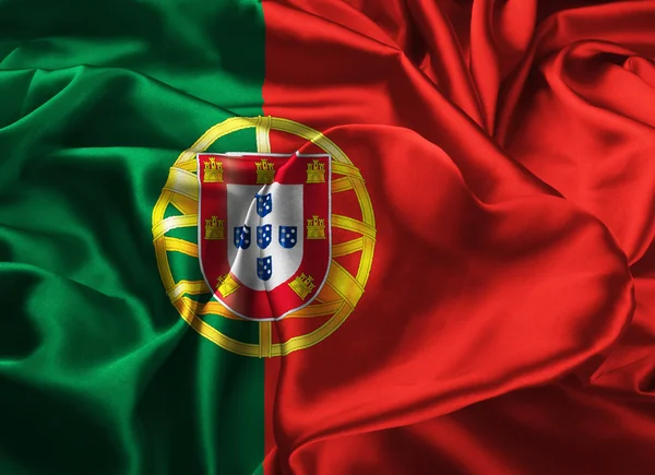 Bandeira de Portugal — Fotografia de Stock