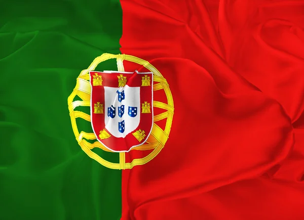 Bandeira de Portugal — Fotografia de Stock