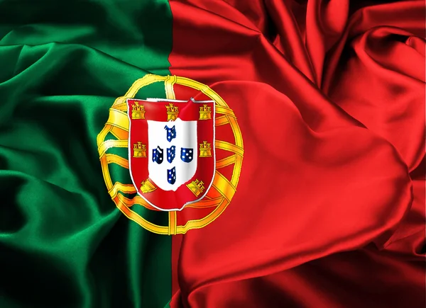 Portugália zászlaja — Stock Fotó