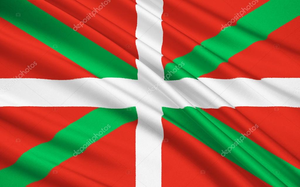 The flag of the Basque Country, Spain