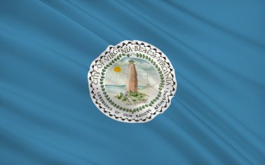 Virginia Beach - Amerika Birleşik Devletleri, loca şehir devlet bayrağı