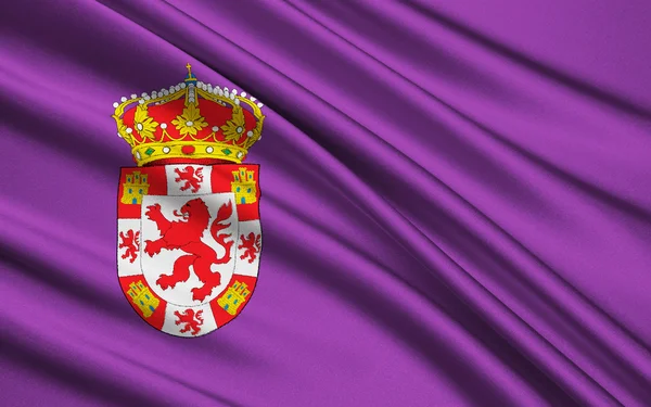 Flag of Cadiz city of Spain — Stock Fotó