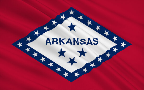 Флаг штата Арканзас
